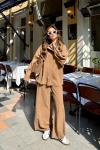 Ferzin Pantolonlu Takım Camel