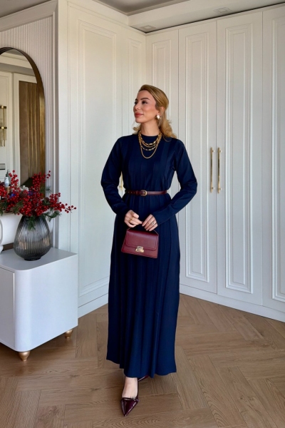 Arzu Elbise Lacivert