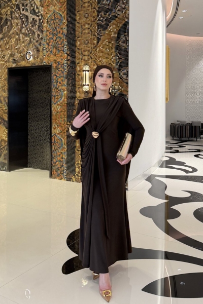 Asena Elbise Kahve
