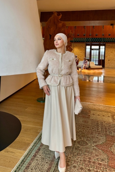 Aybüke Etekli Takım Krem