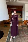 Aysun Etekli Takım Bordo