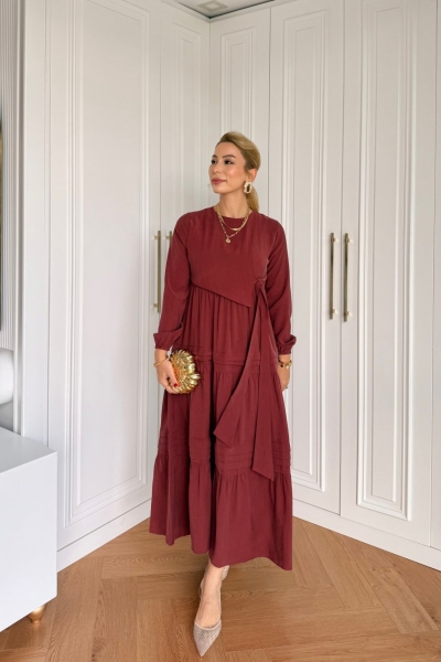 Begüm Elbise Mürdüm