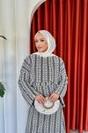 Berçem Etekli Takım Siyah