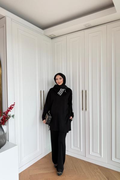 Beren Eşofman Takım Siyah