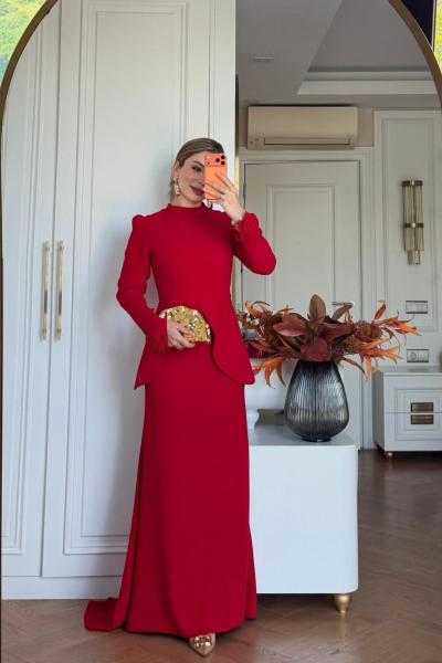 Birce Abiye Kırmızı