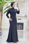 Btk Akay Elbise 6084 siyah