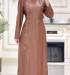 Btk Berfu Deri Elbise 5075 Taba