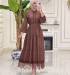 Btk Behin Elbise 5863 Kahverengi
