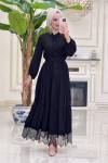 Btk Behin Elbise 5863 Siyah