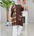 Btk boncuk tunik 6362 kahverengi