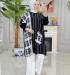 Btk boncuk tunik 6362 siyah