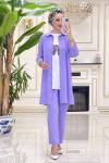 Btk Canan 3 lü Takım 5954 LİLA