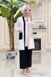 Btk Dilber Kimono Takım 5796 Siyah