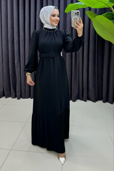 Tuğba Etekli Takım Siyah