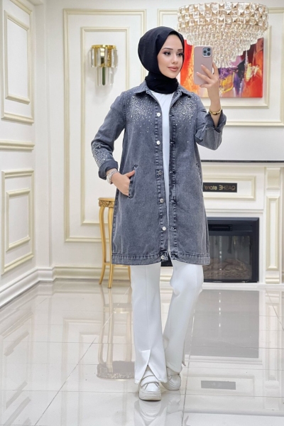 Ayşin Pantolonlu Takım Siyah