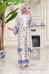 Btk Filiz Kimono takım 5882 Saks Mavisi