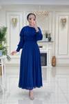 Btk Fulya Elbise 4768 Saks Mavisi