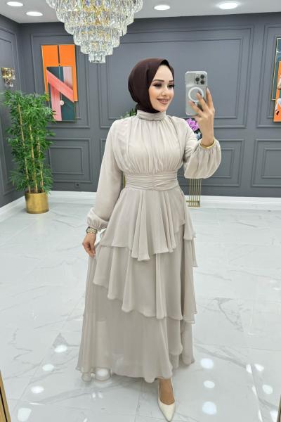 Dilek Elbise Krem