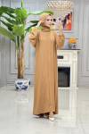 Btk hacer namaz elbisesi 6159 camel