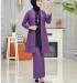 Btk hüda 3 lü takım 6334  mor