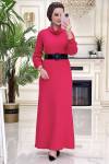 Btk İlayda Elbise 5489 Fuşya