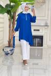 Btk nalan tunik 6138  saks mavisi