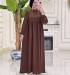 Btk Nare Elbise 5834 Kahverengi
