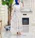 Btk nilgün elbise 6148 indigo