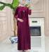 Btk suzan elbise 6225 bordo