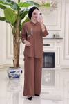 Btk Zara Takım 5744 Kahverengi