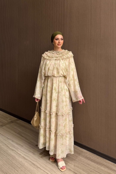 Cansın Etekli Takım Yeşil