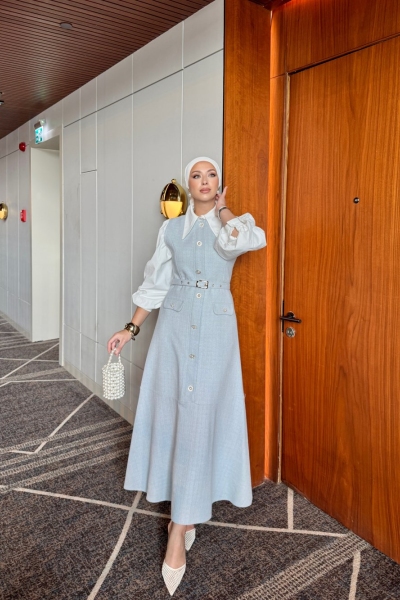 Cemile Elbise Bebe Mavisi