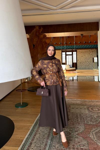 Cennet Ceket Kahverengi