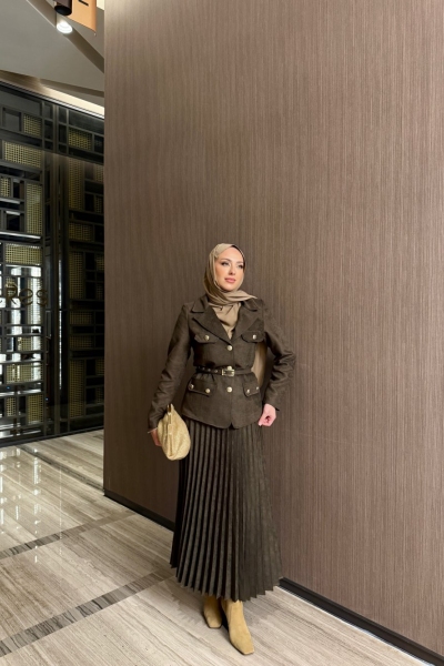 Defne Etekli Takım Haki