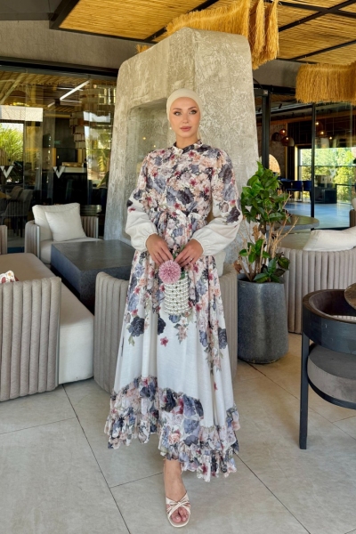 Dolunay Elbise Siyah