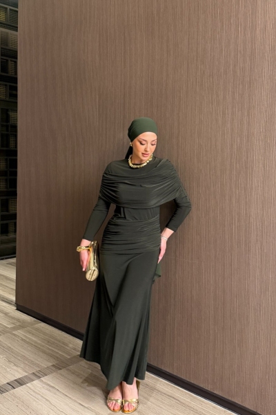 Ecre Elbise Haki