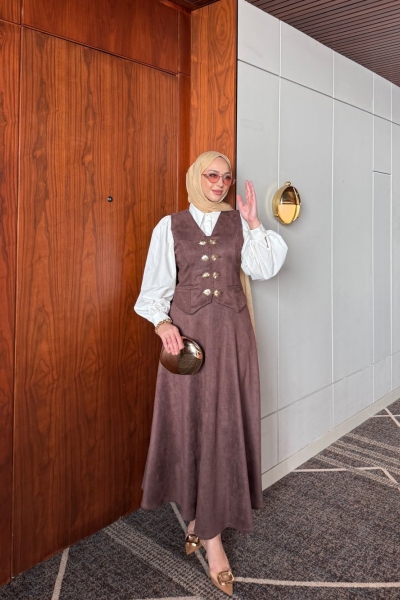 Efnan Etekli Takım Kahverengi