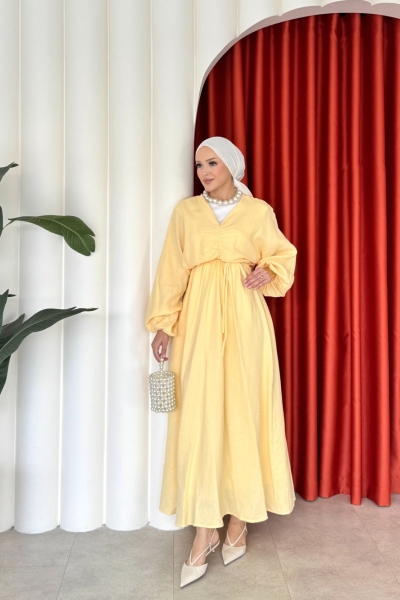 Ekin Elbise Sarı
