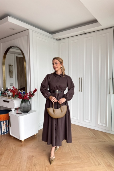Eyvan Elbise Kahverengi