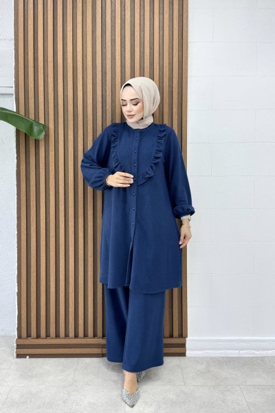 Ezgi Takım Saks Mavisi