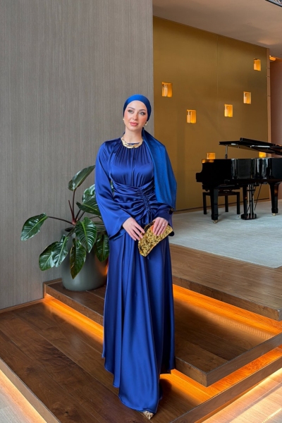 Fulya Elbise Lacivert