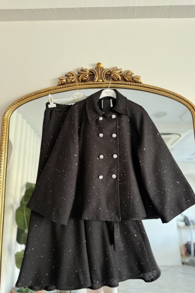 Göksel Etekli Takım Siyah