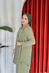 Hanife Pantolonlu Takım Haki