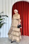 Hatice Elbise Camel