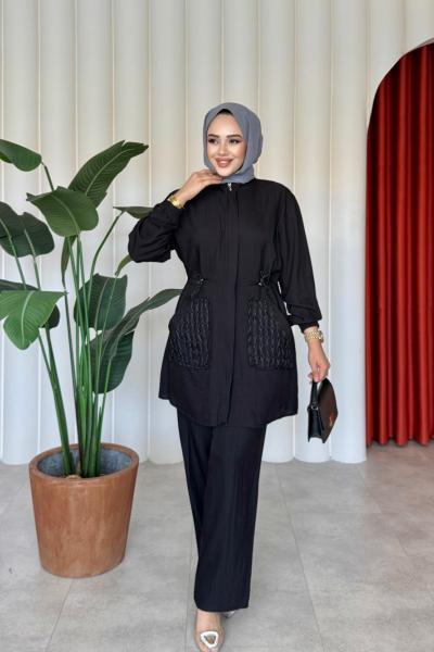 Hümeyra Takım Siyah