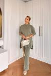 Lady Pantolon Takım Mint Yeşili