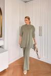 Lady Pantolon Takım Mint Yeşili