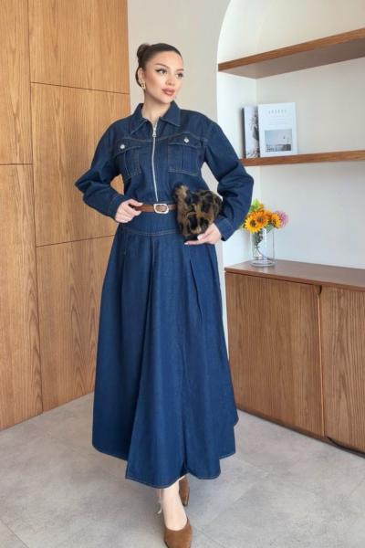 Narin Takım Koyu Mavi