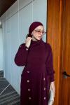 Nazan Elbise Bordo