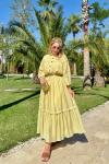 Nazlı Etekli Takım Olive